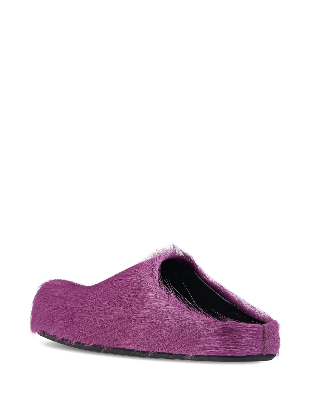 Marni Fussbett Slip-on Mules In Purple
