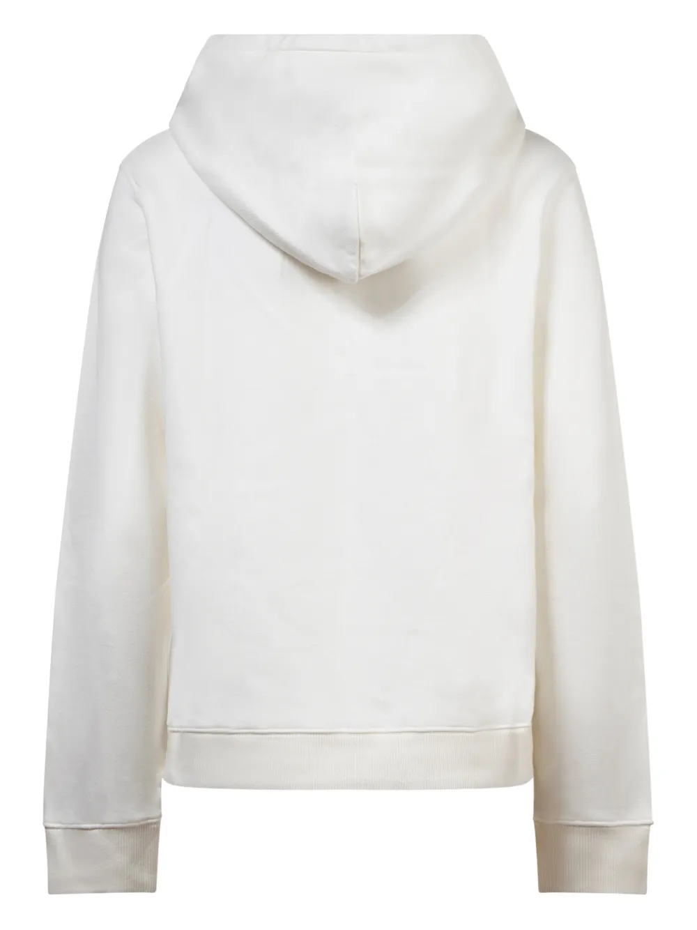 Mc2 Saint Barth Logo Hoodie In White