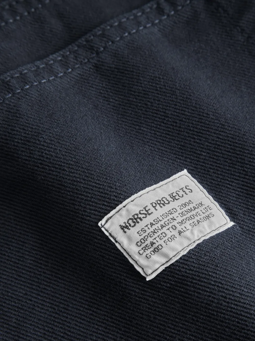 Norse Projects five-pockets trousers Blauw