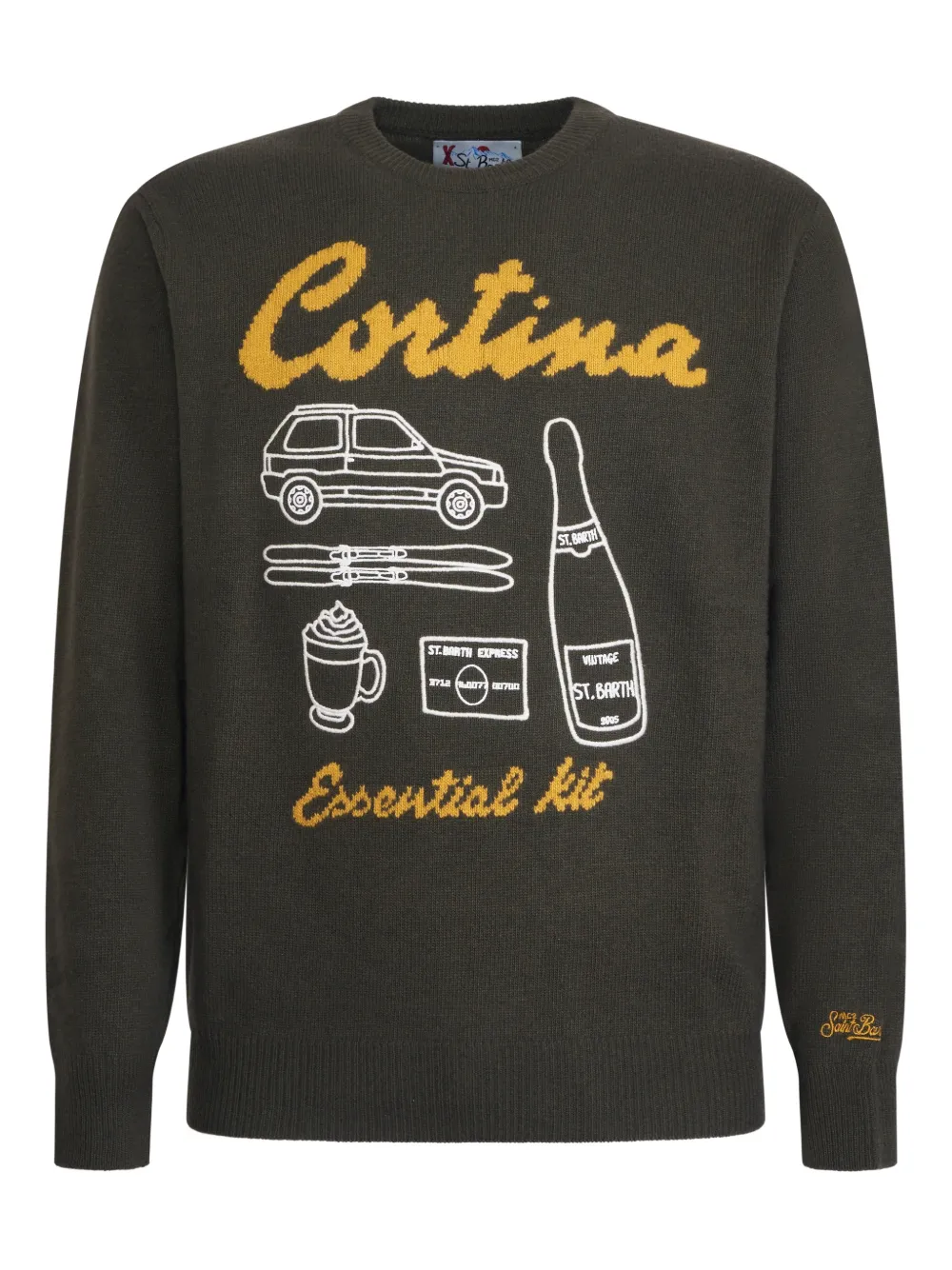 MC2 Saint Barth suéter Heroncon cuello redondo | verde | Image 1