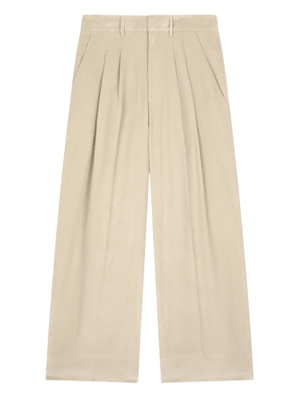 DONDUP Eloise pleated trousers | Neutrals | Image 1