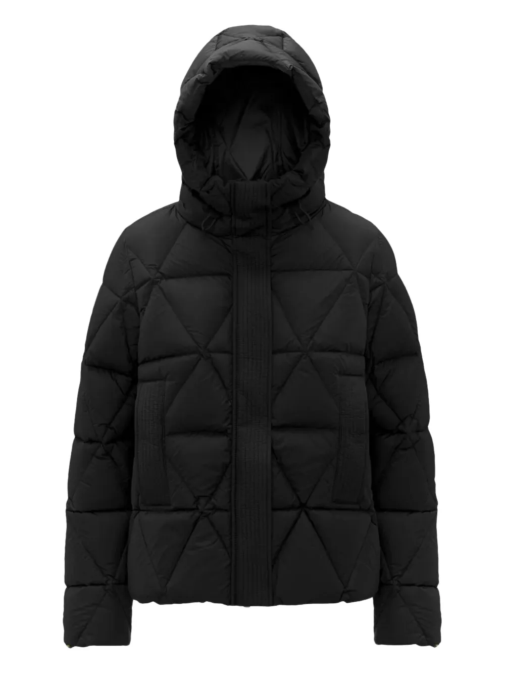 K-Way Lethille hooded quilted jacket | Black | Image 1
