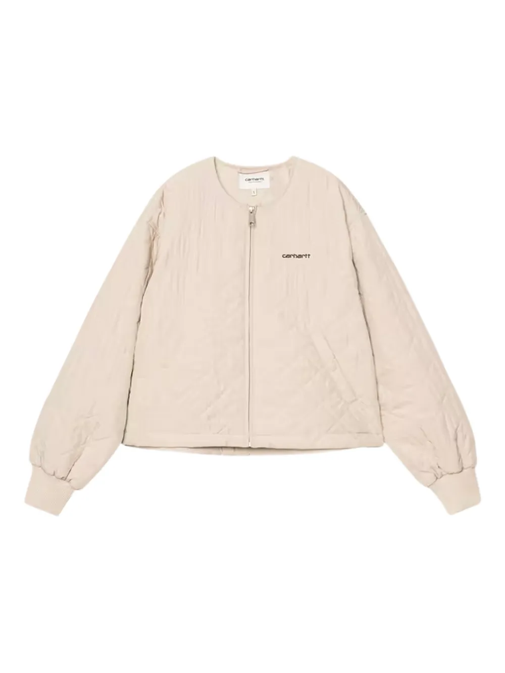 Carhartt Elma Liner Quilted Zip Jacket In Neutral