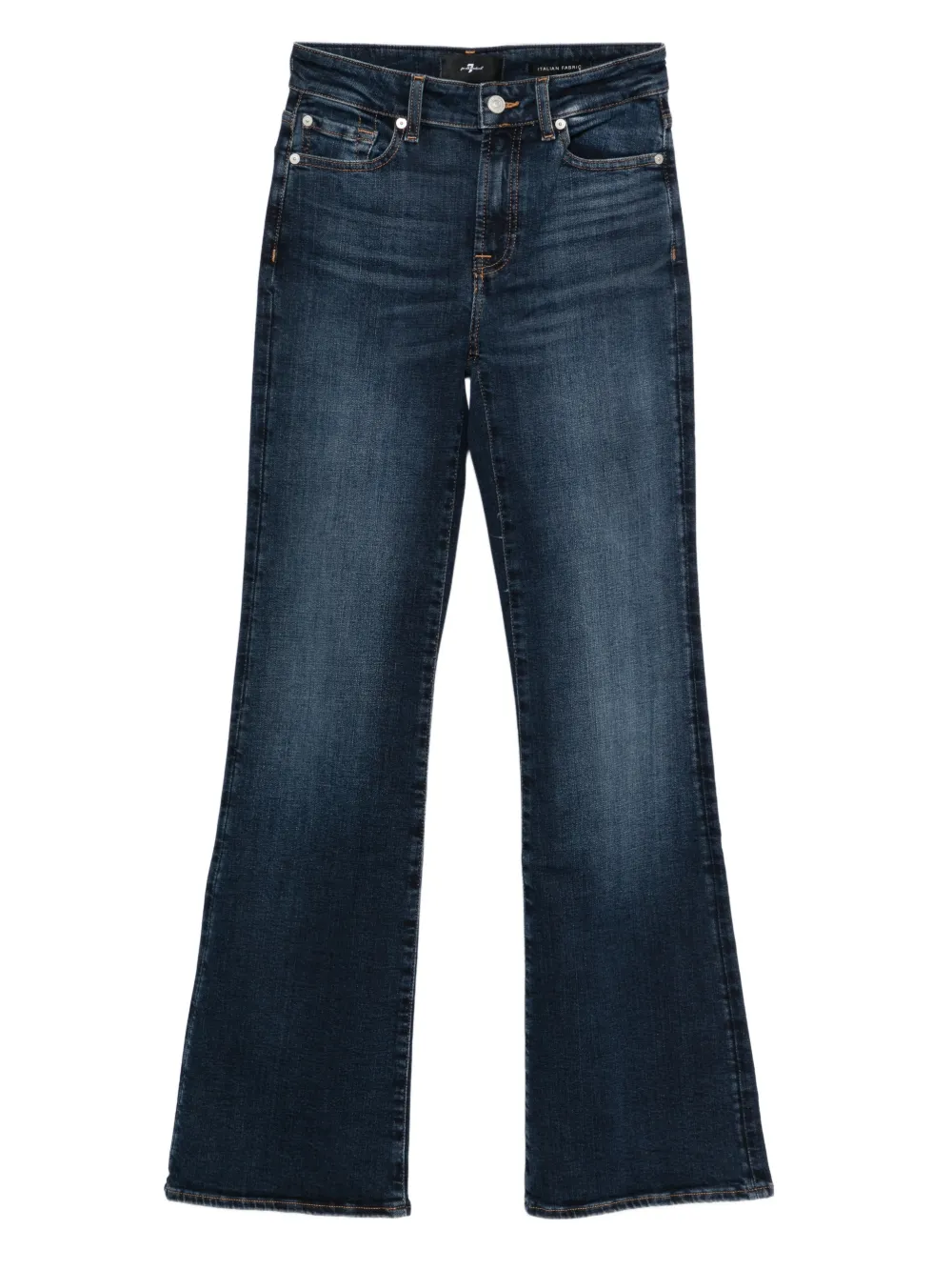 7 For All Mankind The Leggy Bootcut Denim Jeans In Blue