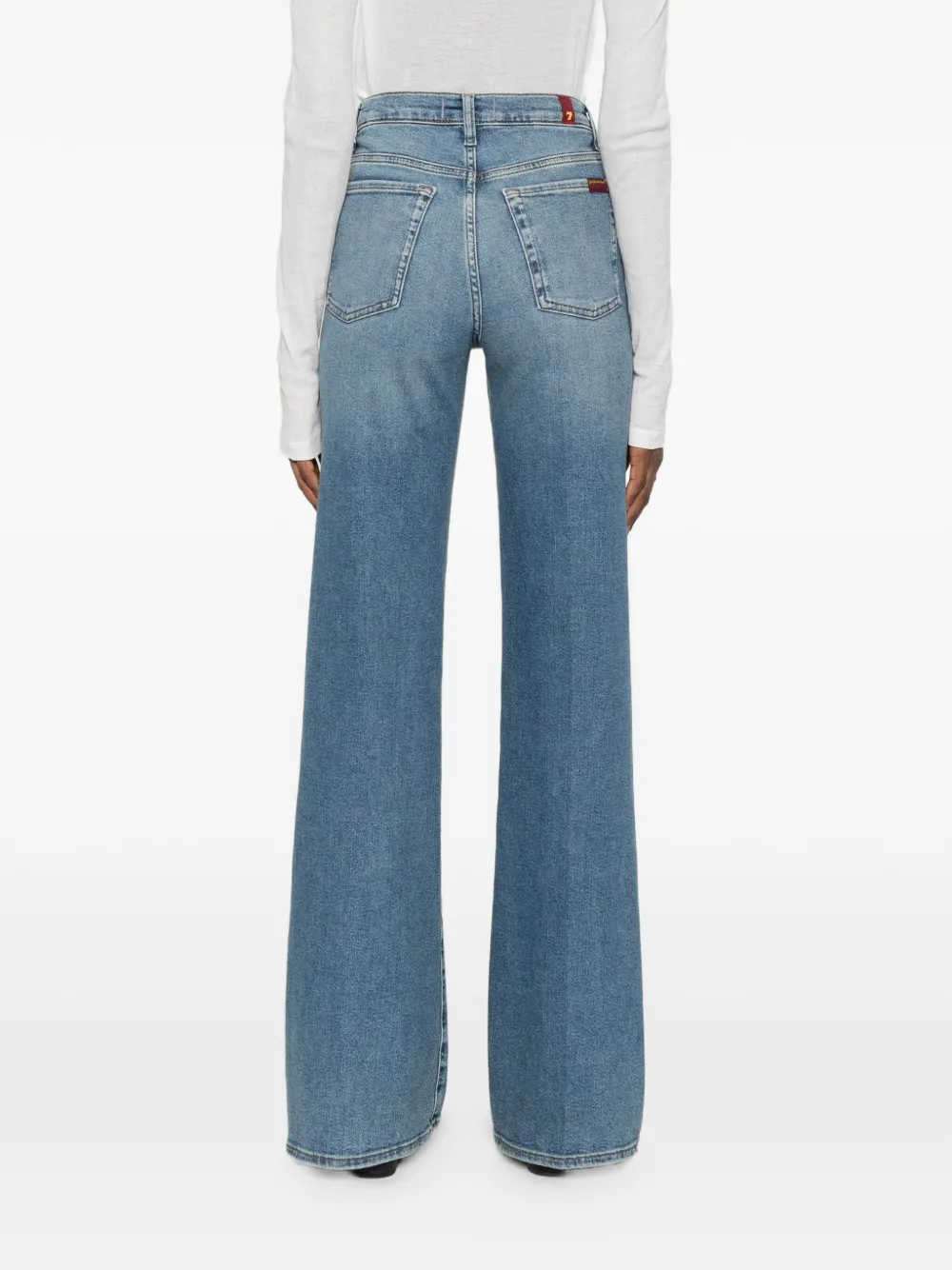 7 For All Mankind Modern Dojo jeans met vijf zakken Blauw