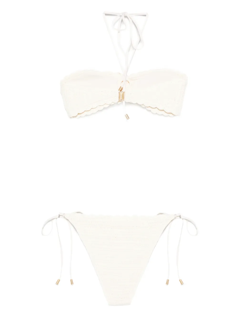 ZIMMERMANN flower-motif crochet-knit bikini | Bikinis | Image 2