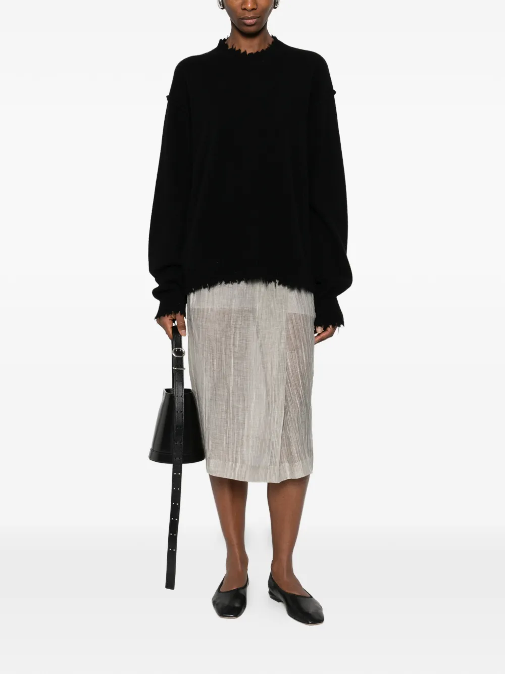 Uma Wang suéter con cuello redondo | Suéteres | Image 2
