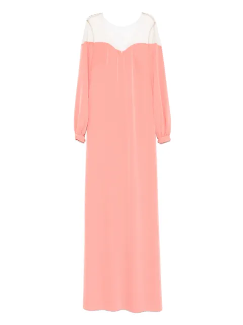 CRISTALLINI Rafaela long-sleeves maxi dress