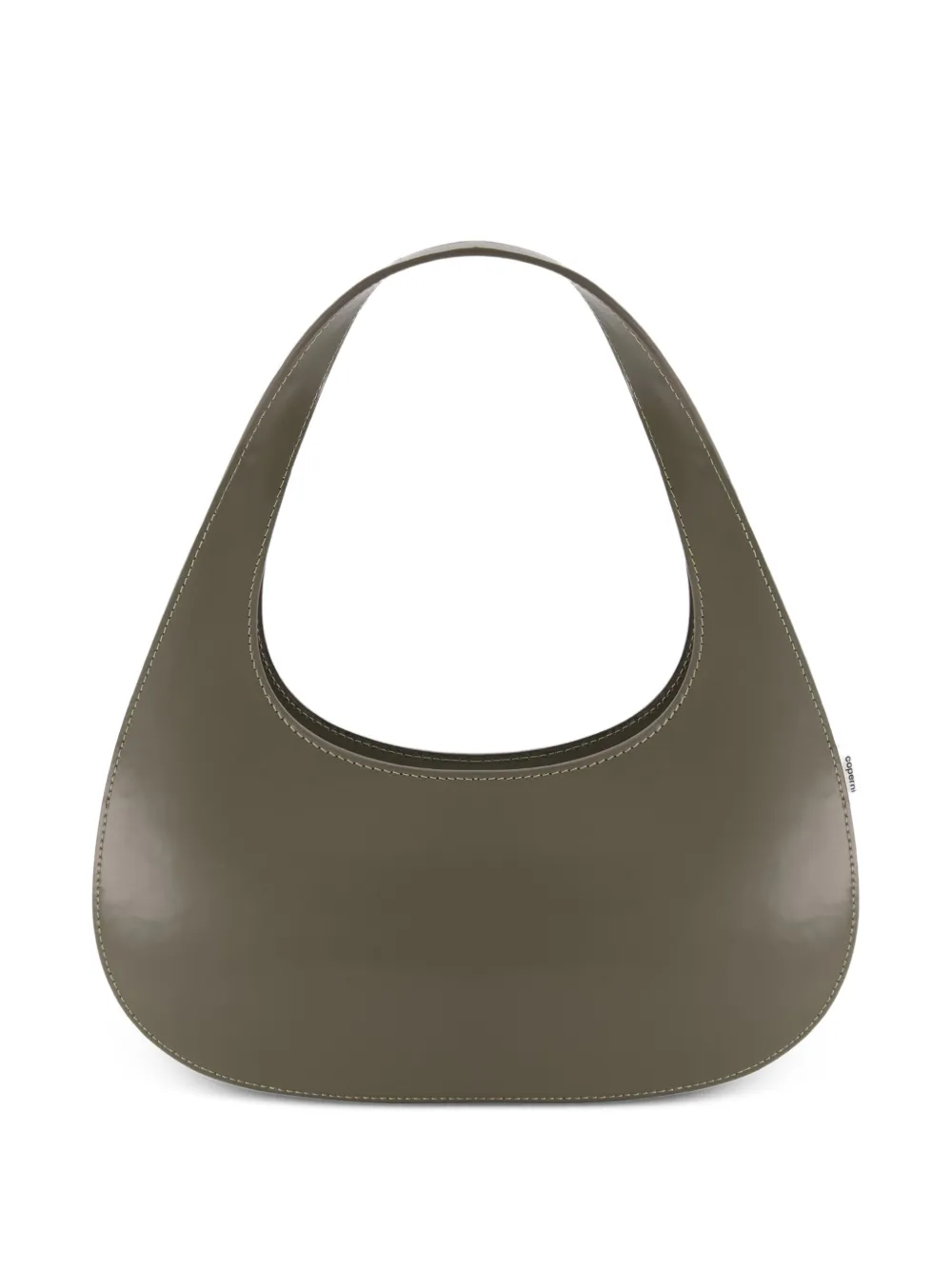 Coperni Swipe leren schoudertas - Grijs