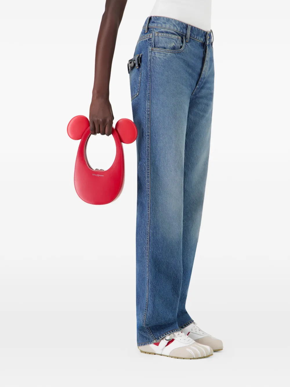 Coperni Jeans met logodetail - Blauw