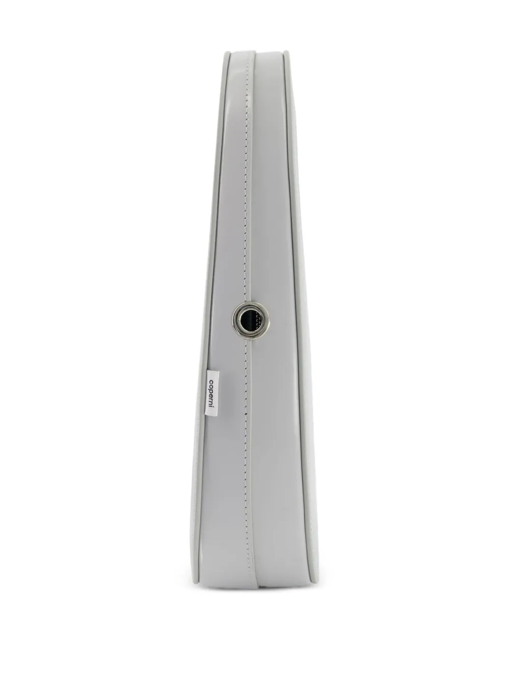 Coperni Swipe Oval Mini Bag In Gray