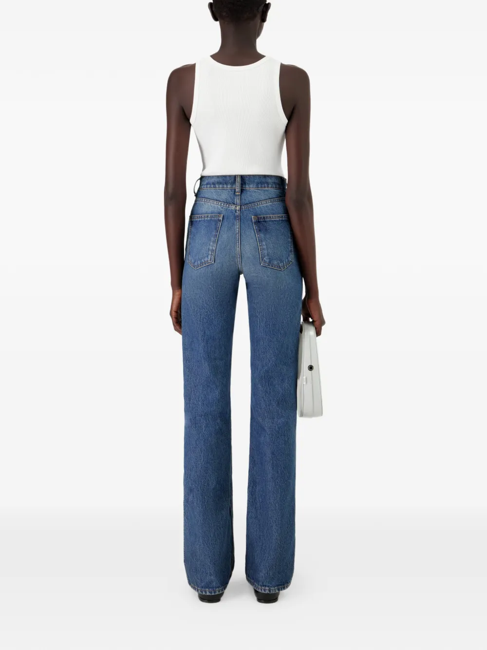 Coperni Jeans met vijf zakken Blauw