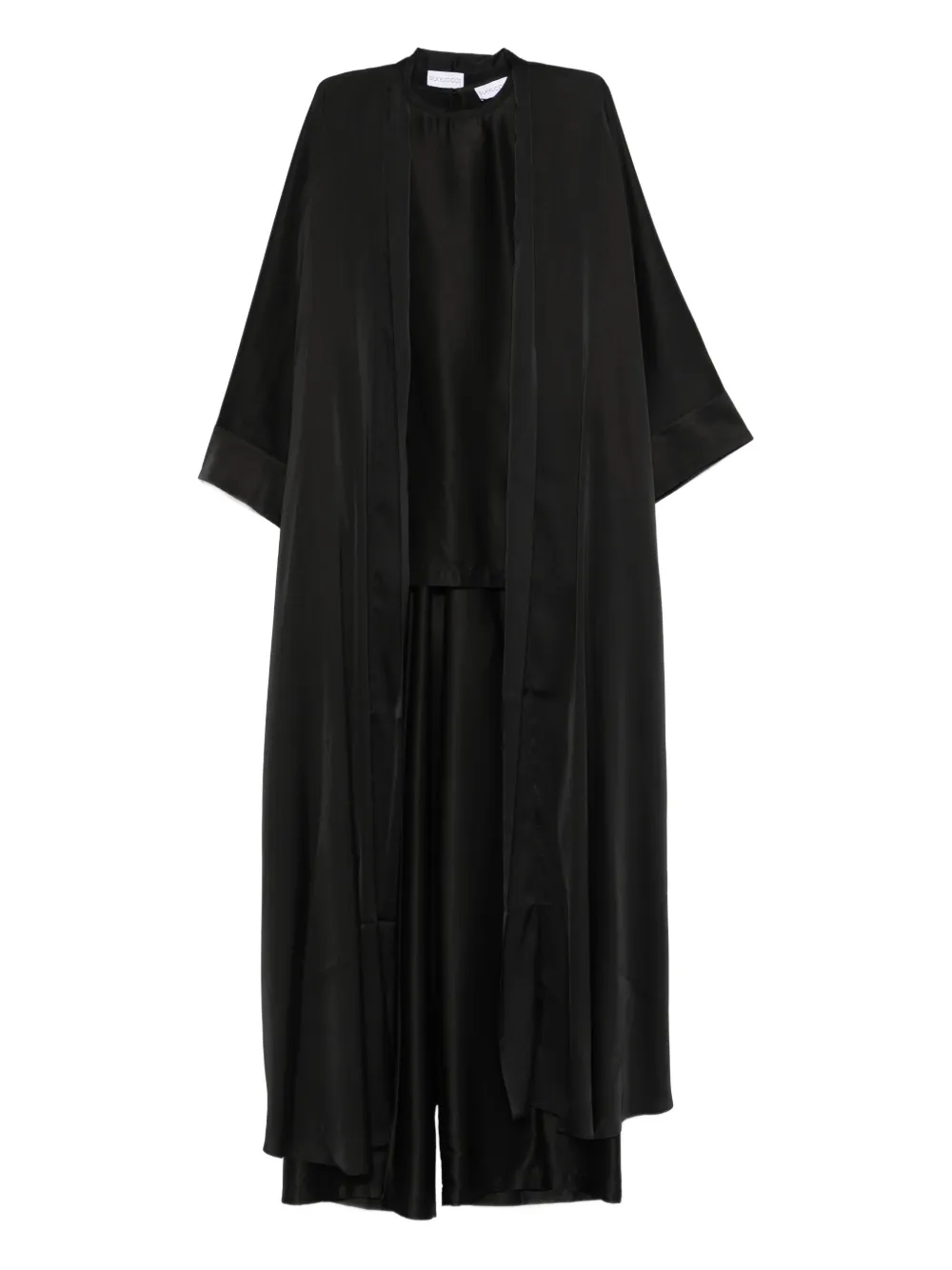 SILKYLICIOUS conjunto Dana de satén | negro | Image 1