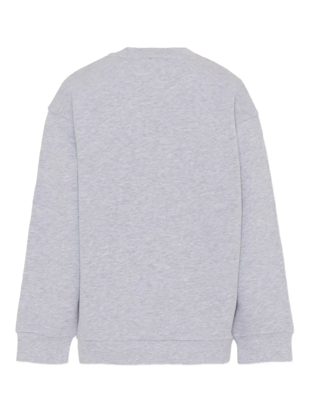 Fendi Kids Sweater met ronde hals en print Grijs