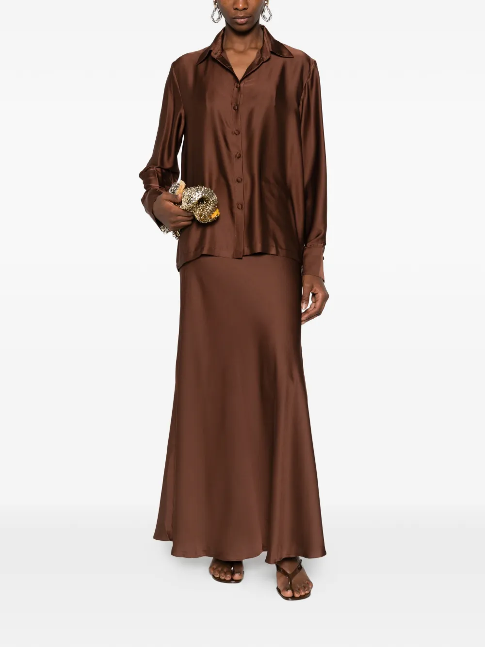 SILKYLICIOUS Fiora maxi skirt set | A-Line Skirts | Image 2