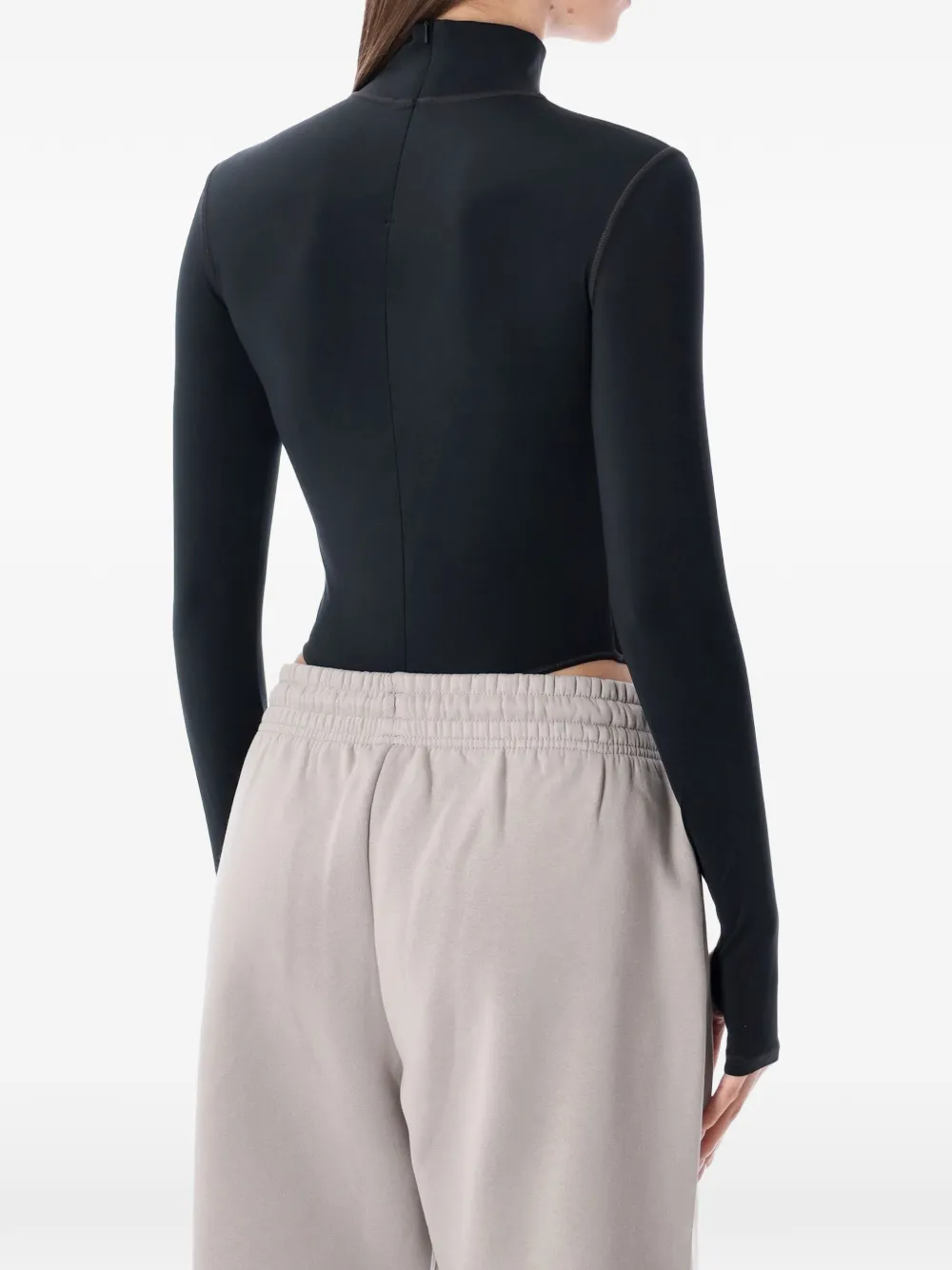 Jordan Mountainside body met logodetail - Zwart