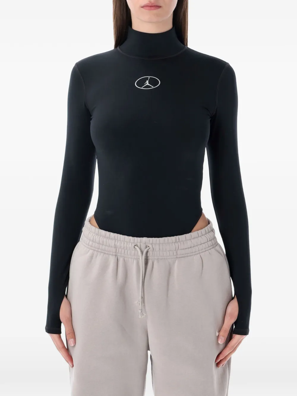 Jordan Mountainside Body mit Logo-Detail - Schwarz