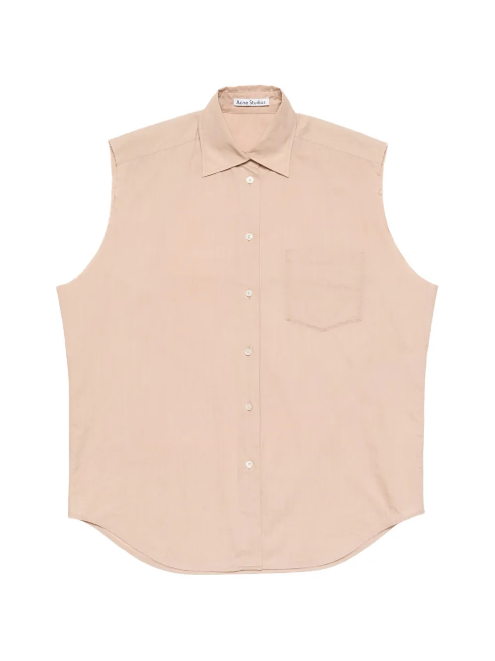 Acne Studios Camicia smanicata - Rosa