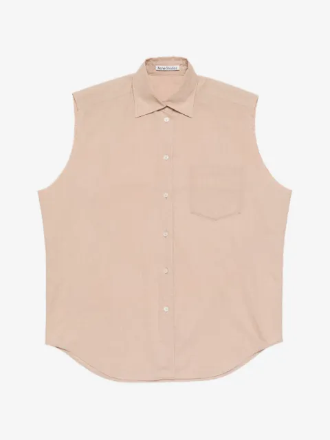 Acne Studios sleeveless silk blouse