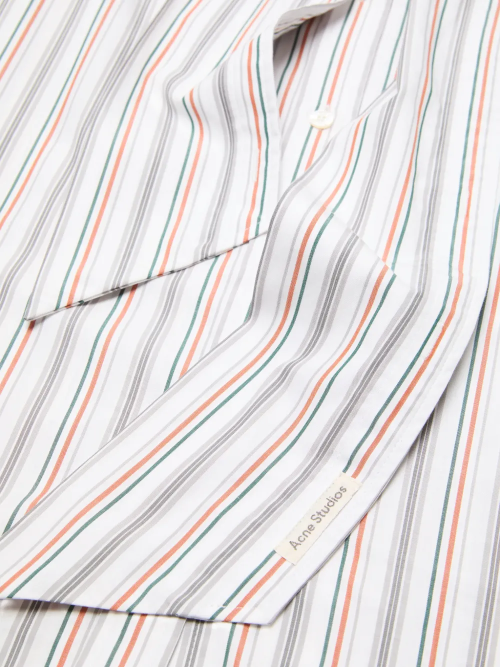 Acne Studios Gestreepte blouse Wit