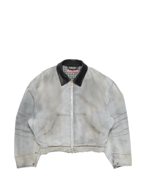 Acne Studios グレー ジャケット Acne Studios - Bomber blouson - Anthracite grey