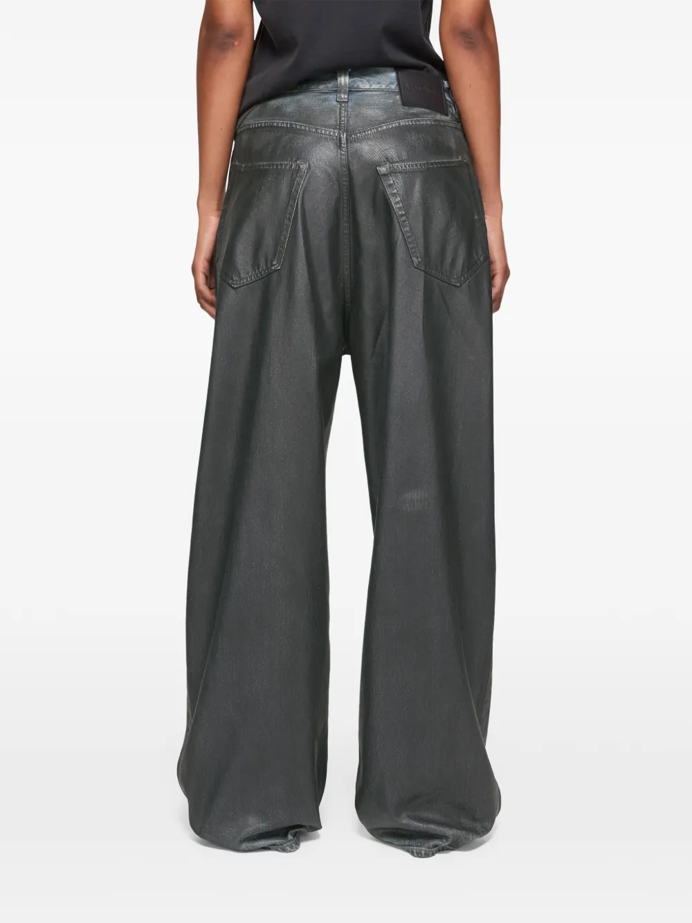 Acne Studios Ruimvallende jeans Grijs