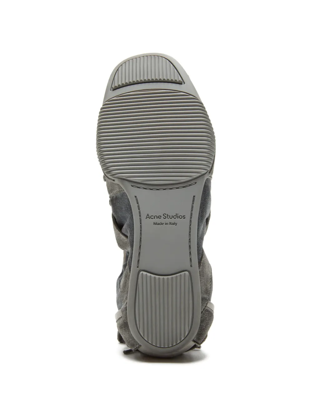 Acne Studios laced panelled sneakers Grijs