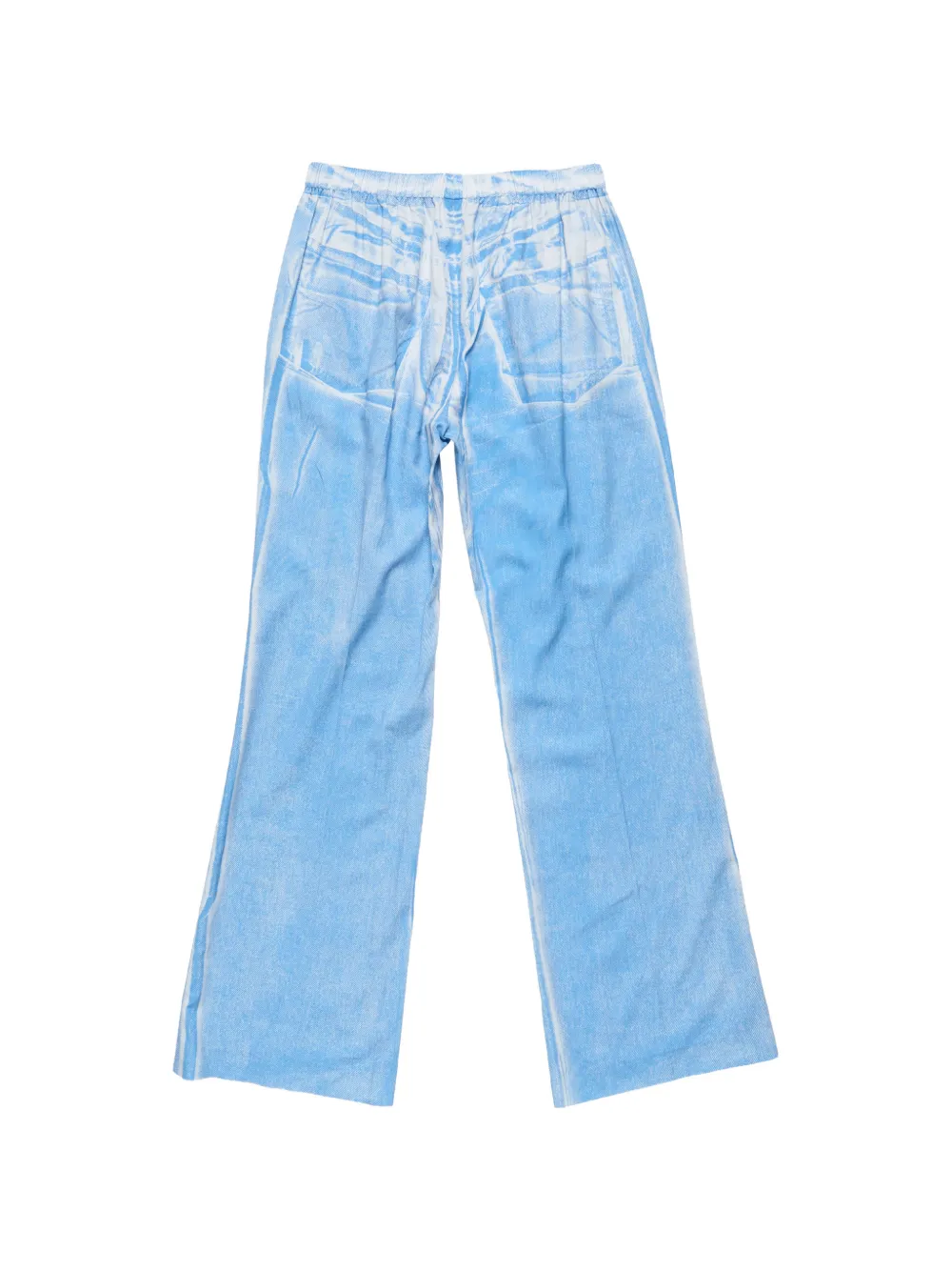 Acne Studios Casual broek met print Blauw