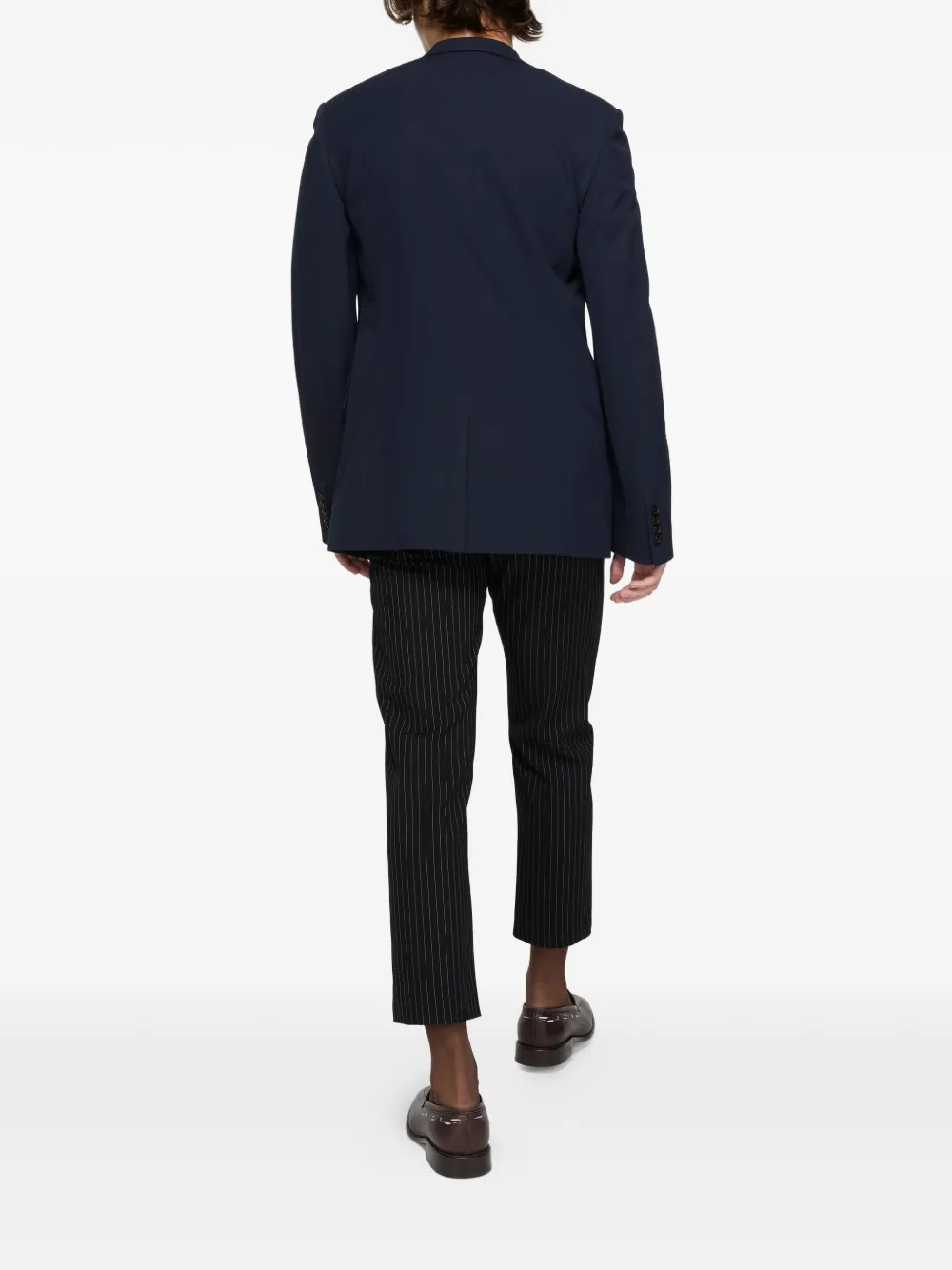  Acne Studios Notched-lapel Jacket - Blue 