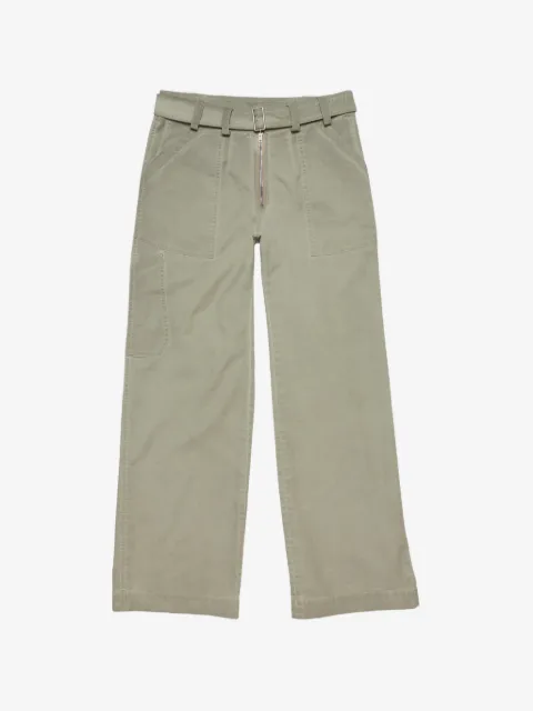Acne Studios twill trousers with belt