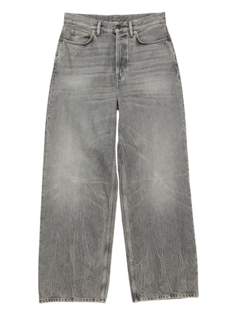 Acne Studios 1981  logo-patch denim trousers