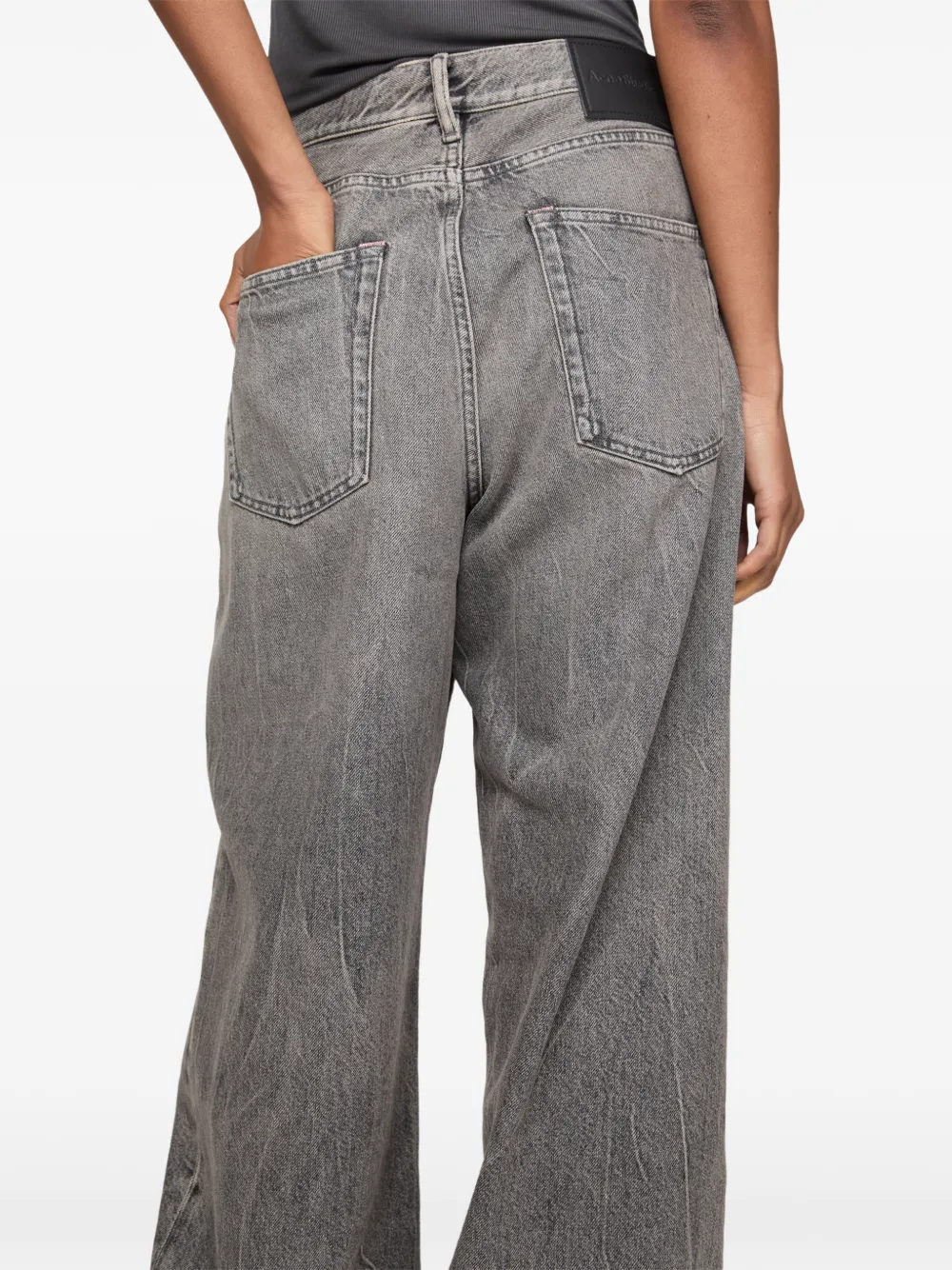 Acne Studios Ruimvallende jeans 1981 Grijs