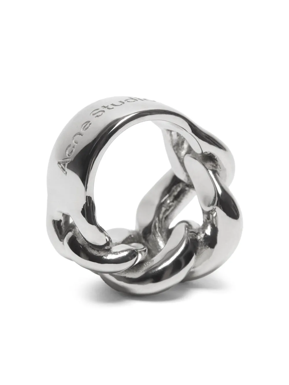  Acne Studios Chain-link Ring - Silver 