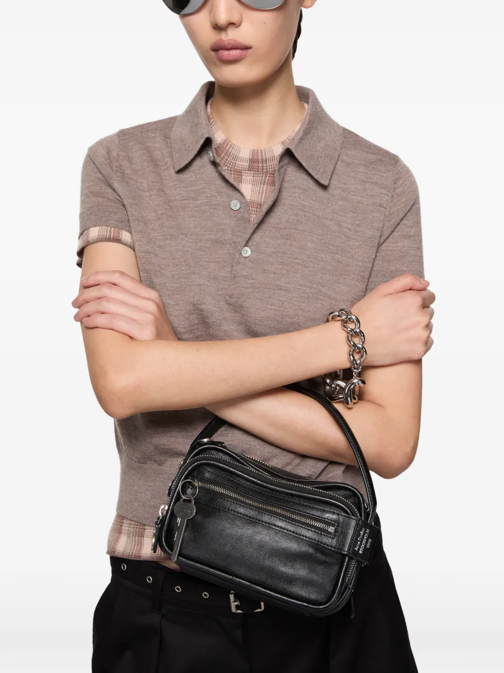 Acne Studios Chunky chain bracelet - Argento