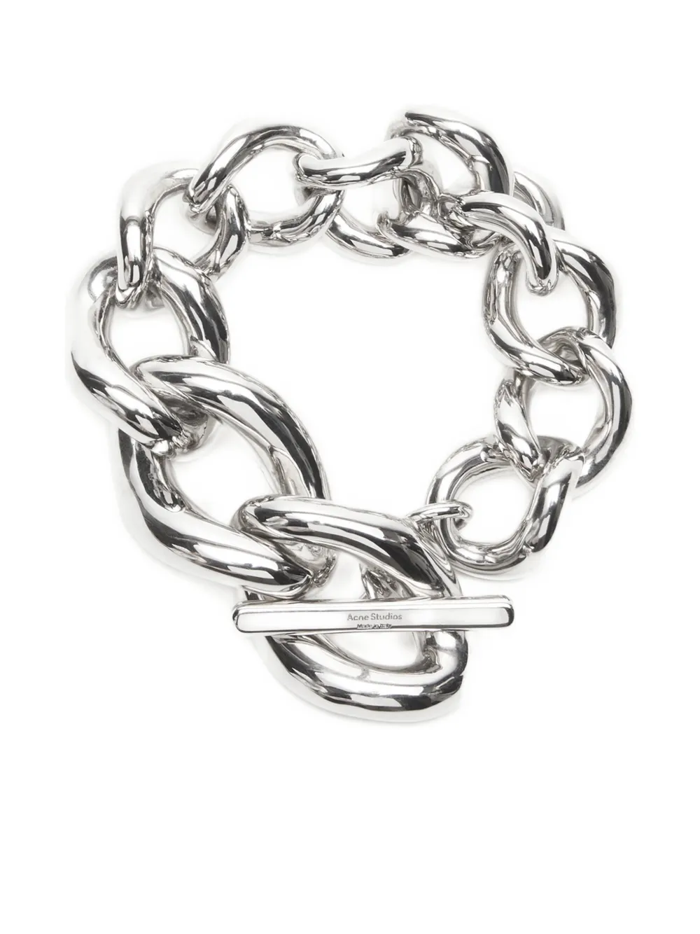 Acne Studios Chunky chain bracelet - Zilver