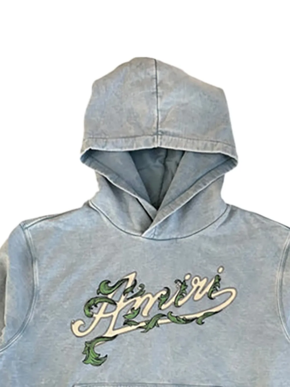 AMIRI logo-print filigree-detail hoodie | Hoodies | Image 2