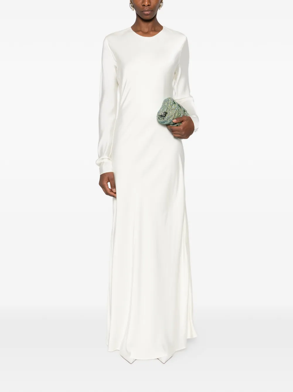 SILKYLICIOUS Rima long-sleeve maxi dress | Day Dresses | Image 2
