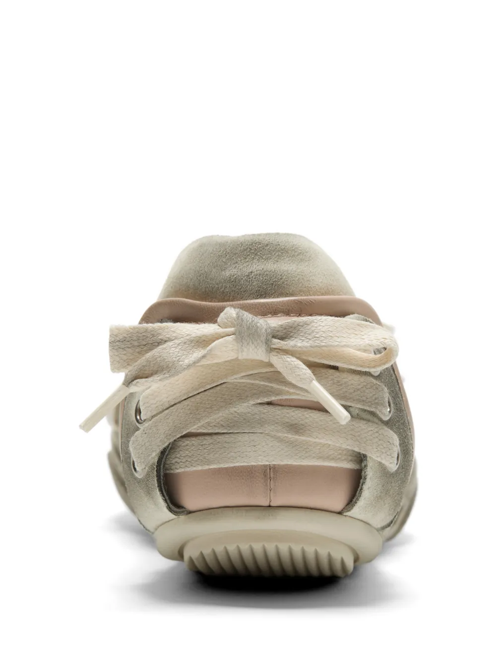 Acne Studios laced leather sneakers Grijs