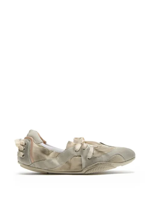 Acne Studios laced leather sneakers