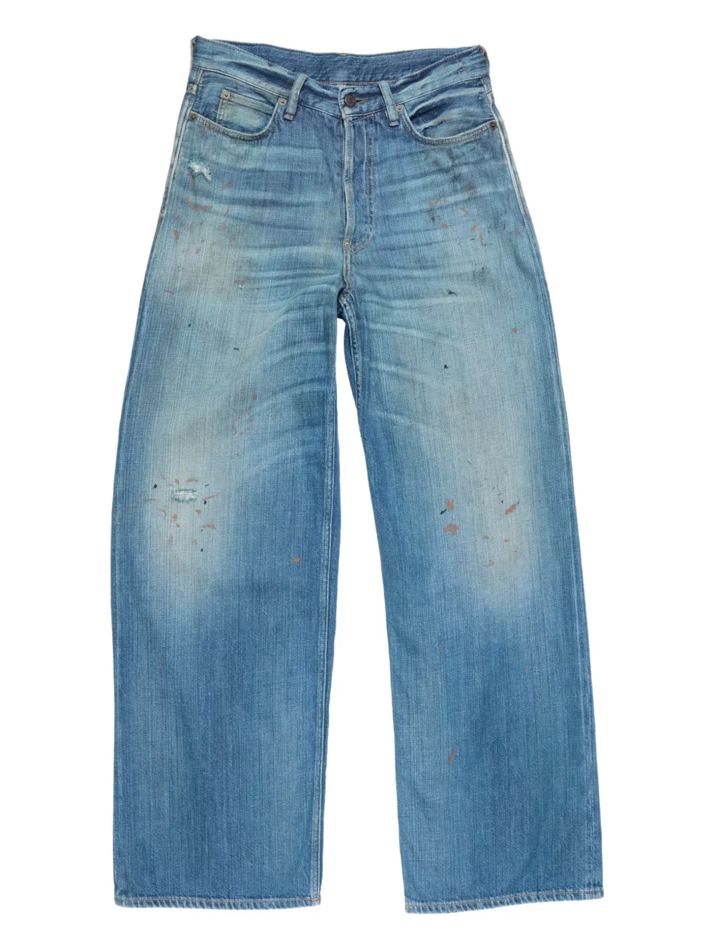 Acne Studios Pantaloni con applicazione 2021 - Blu