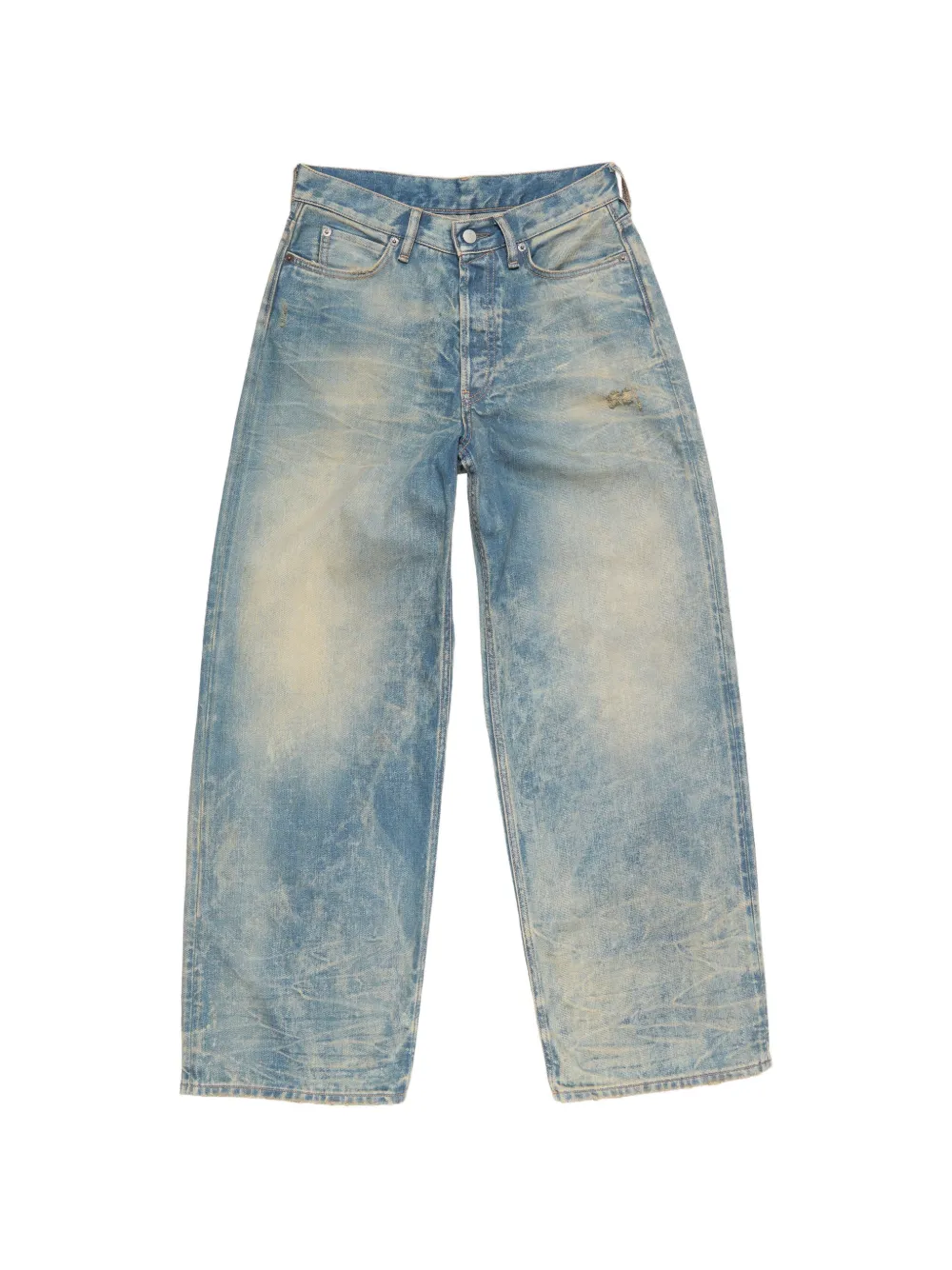 Acne Studios Pantaloni con applicazione 1981 - Blu