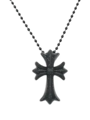 Chrome Hearts BS Fleur ボールチェーン ネックレス | ブラック