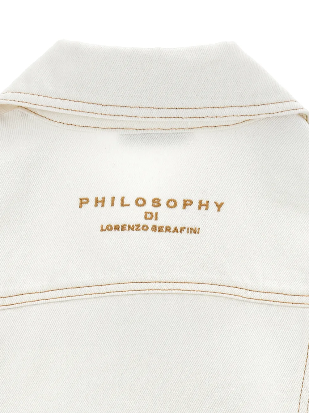 Philosophy Di Lorenzo Serafini Kids Gilet met dubbele rij knopen Wit