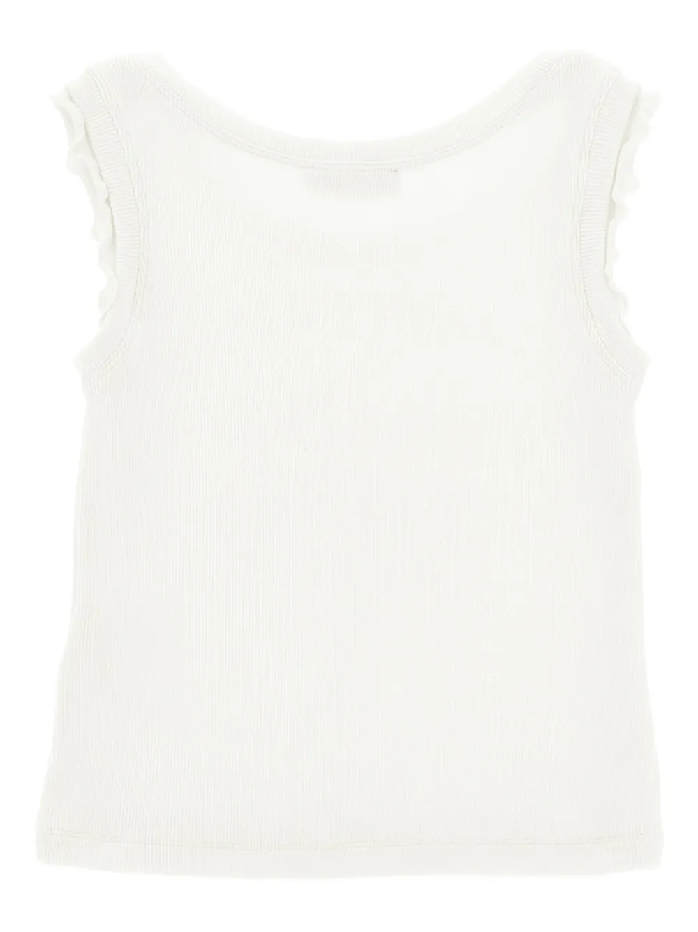 Ruffled-Trim Top