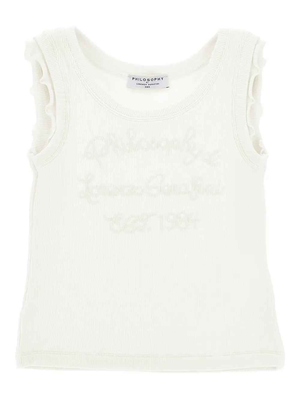 Philosophy Di Lorenzo Serafini Kids Top con ruches - Toni neutri