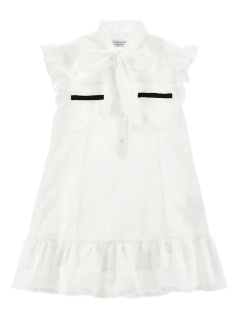 Philosophy Di Lorenzo Serafini Kids vestido con ribete de volantes