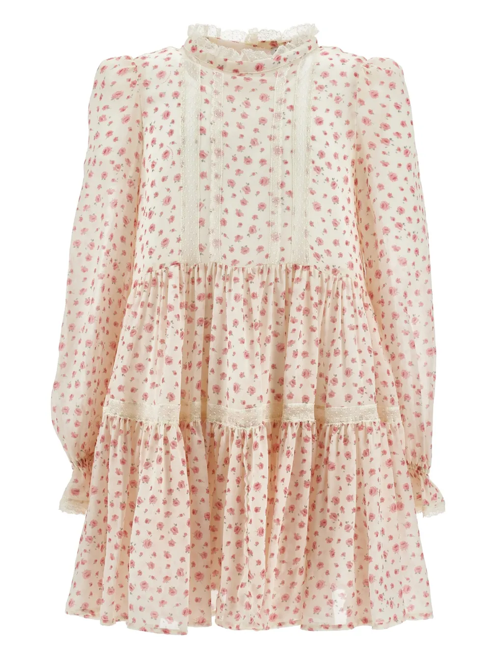 Philosophy Di Lorenzo Serafini Kids Abito in pizzo a fiori - Toni neutri