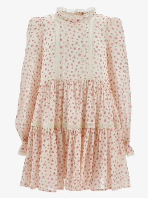 Philosophy Di Lorenzo Serafini Kids vestido con encaje floral