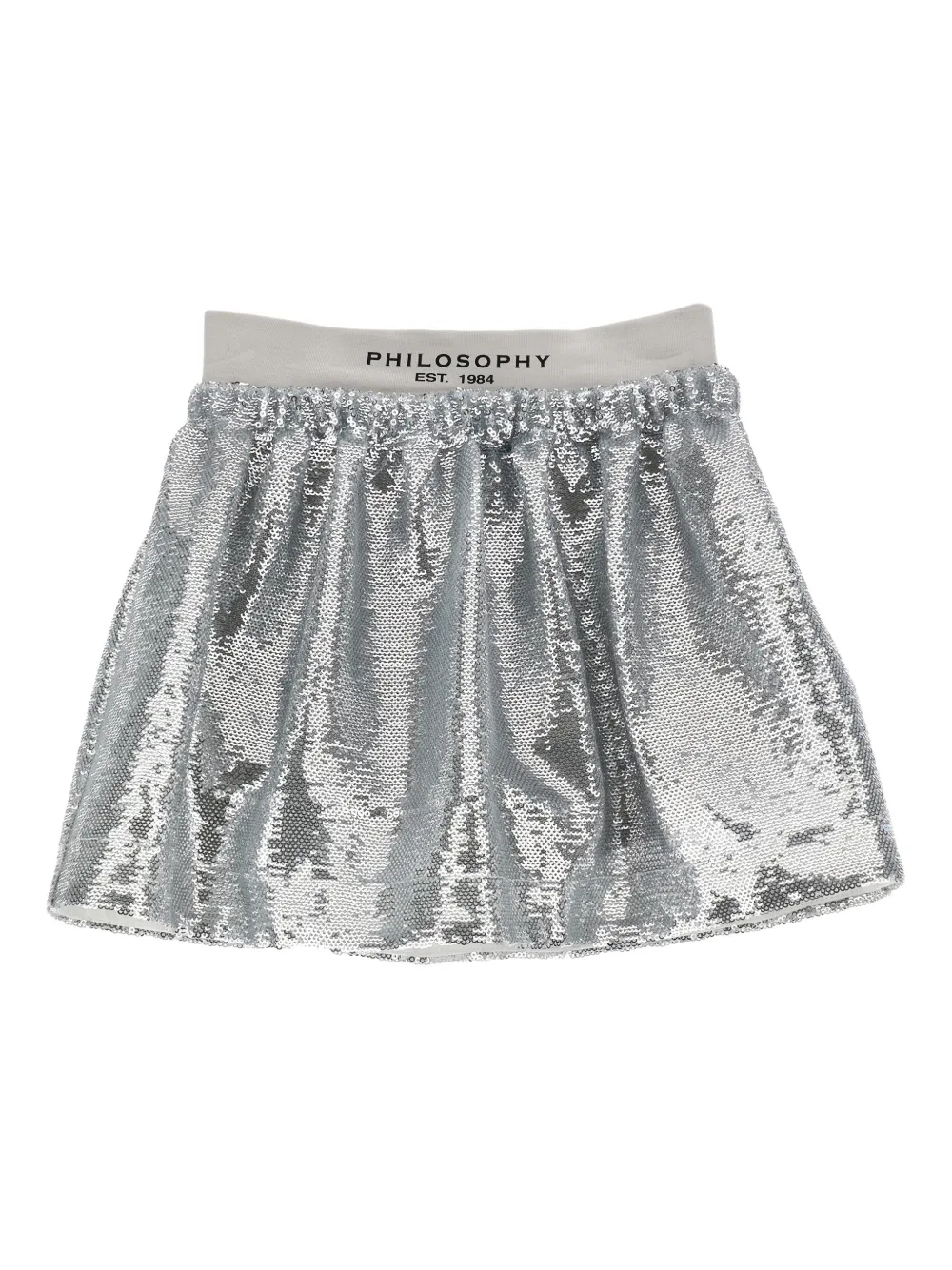 Philosophy Di Lorenzo Serafini Kids Rock mit Pailletten - Silber