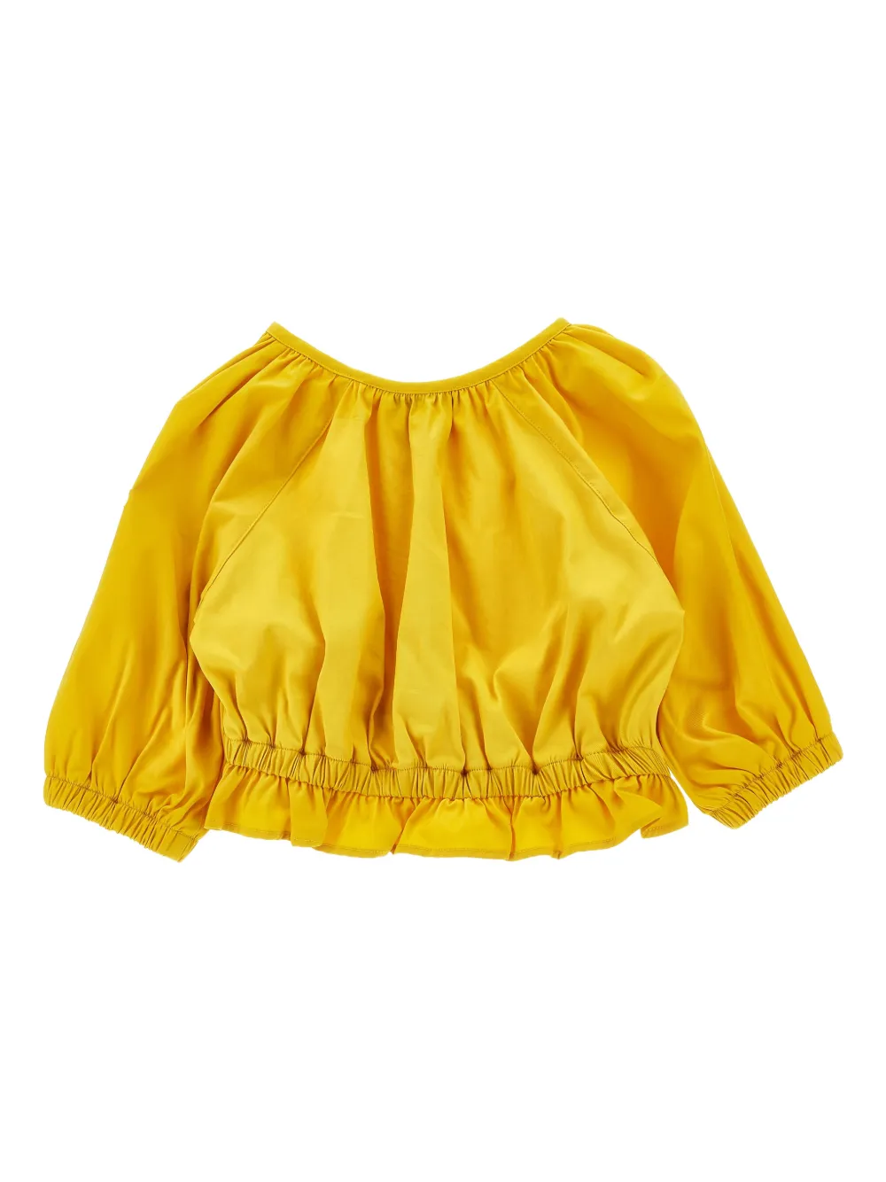 Philosophy Di Lorenzo Serafini Kids Shirt met knoopsluiting Geel